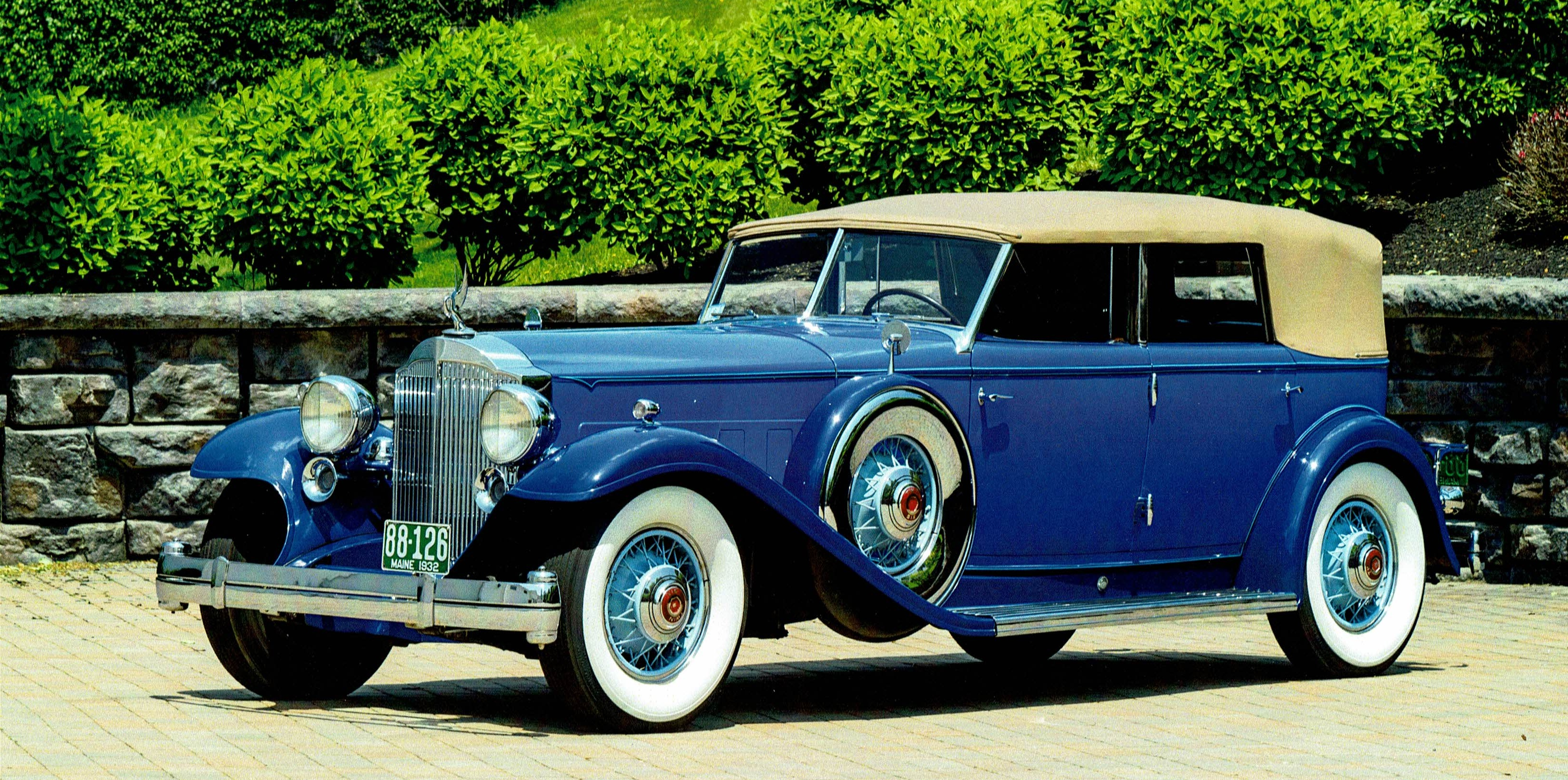 Blue Packard from the Bahre Collection